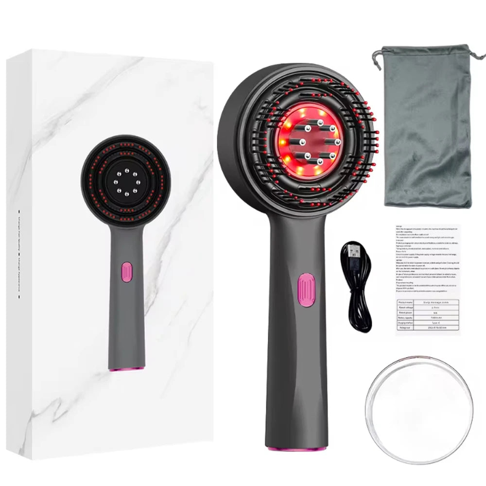 Red Light Scalp Massager Comb