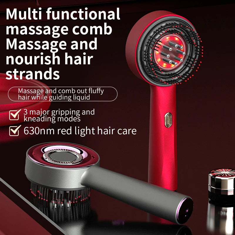 Red Light Scalp Massager Comb