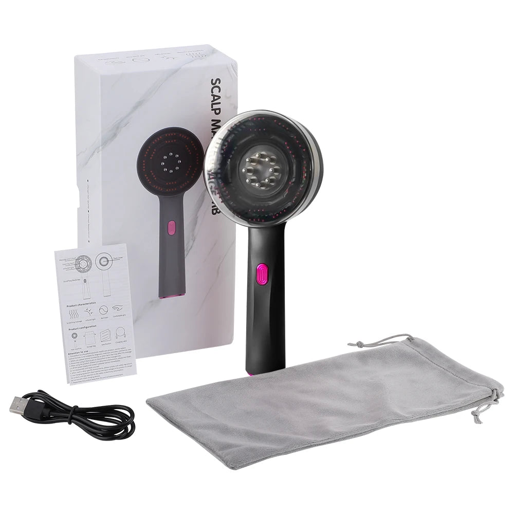 Red Light Scalp Massager Comb