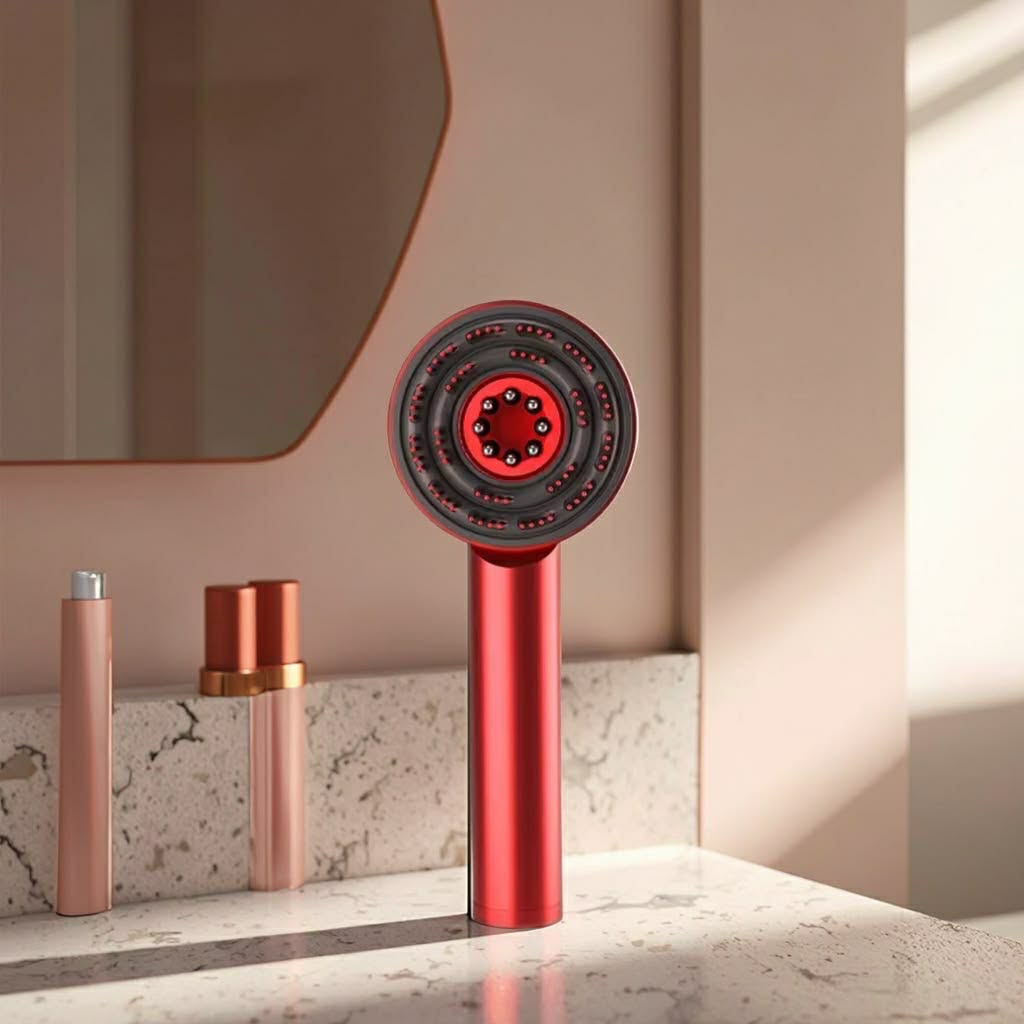 Red Light Scalp Massager Comb