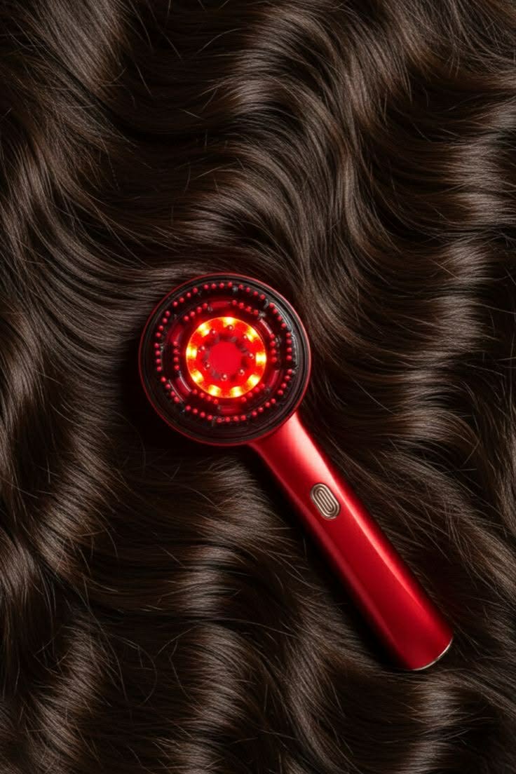 Red Light Scalp Massager Comb