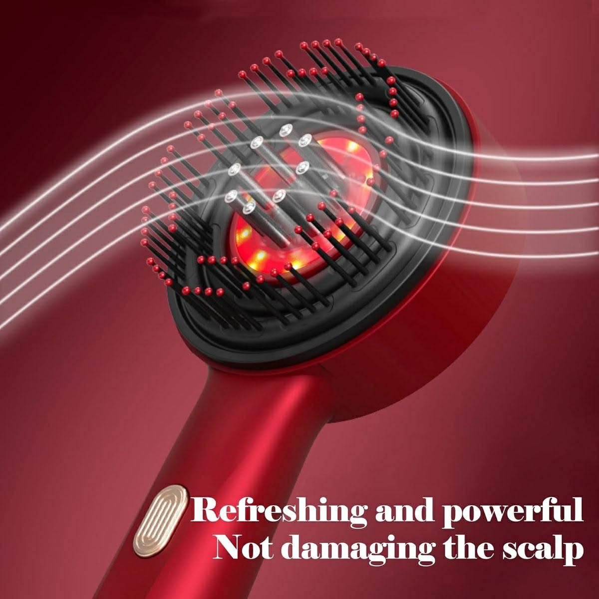 Red Light Scalp Massager Comb