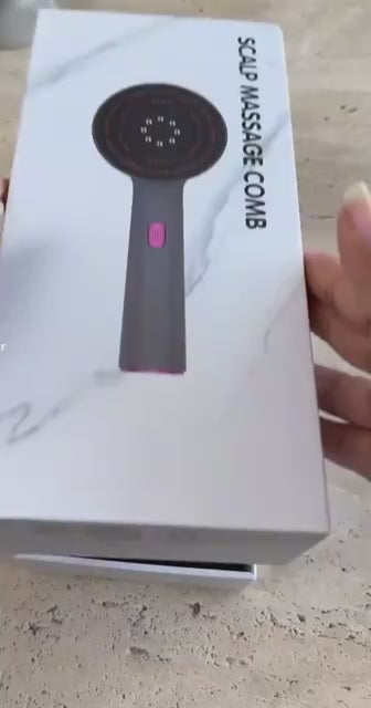 Red Light Scalp Massager Comb